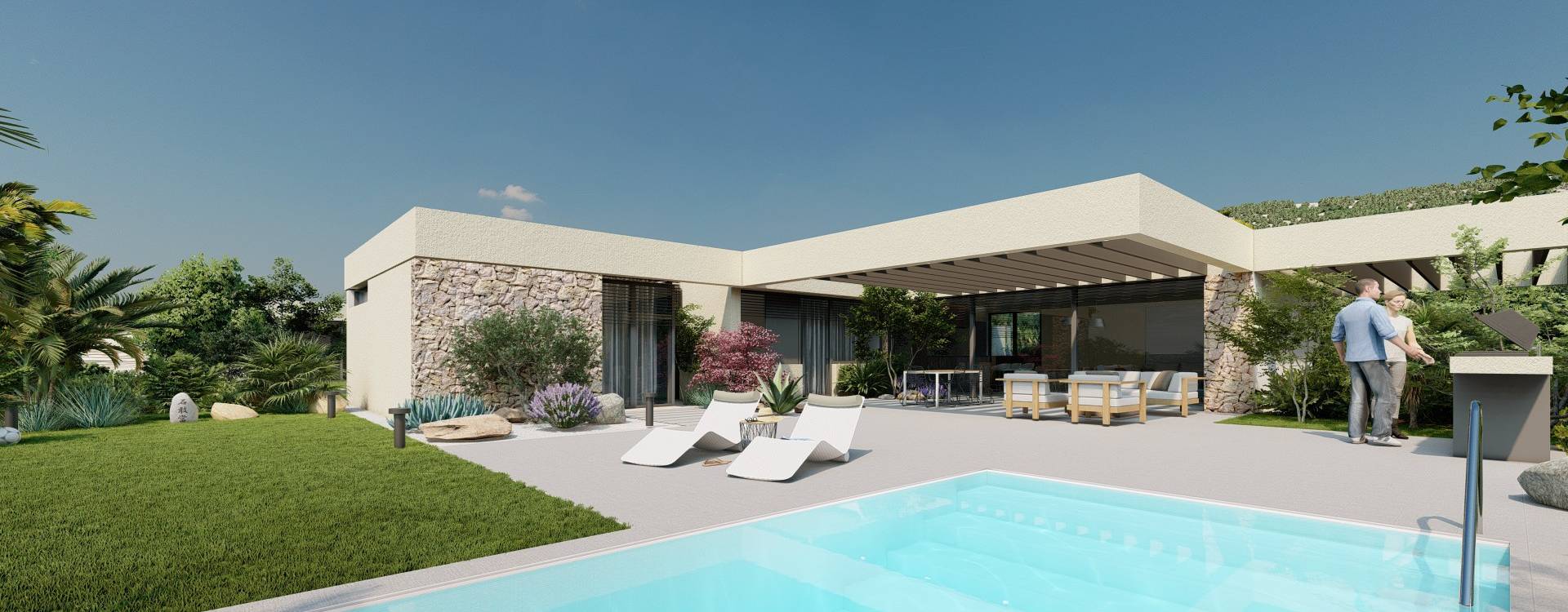 New Build - Villa - Banos y Mendigo - GOLF ALTAONA